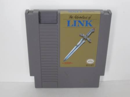 Zelda II - The Adventure of Link (Grey Cart) - NES Game